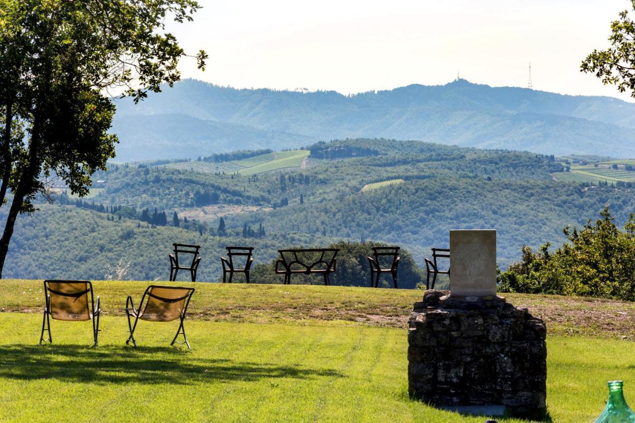 Villa Di Capovento Castellina in Chianti Exterior foto